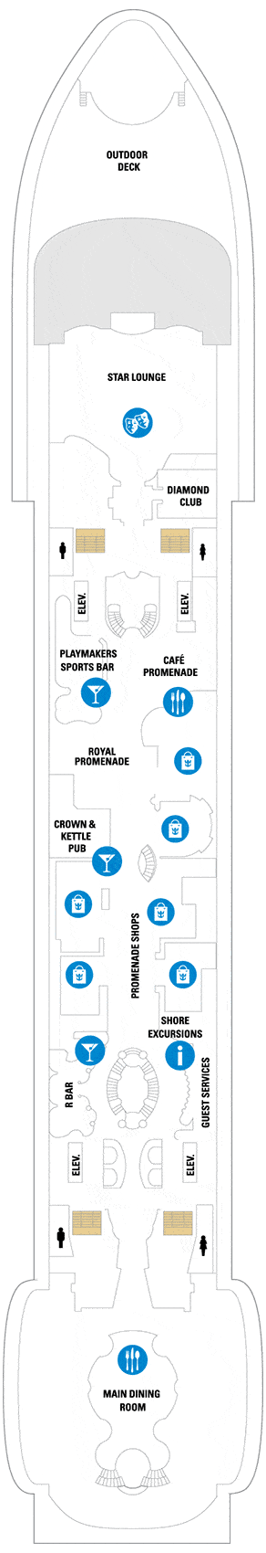 Explorer Of The Seas Deck Plan Cabin Plan