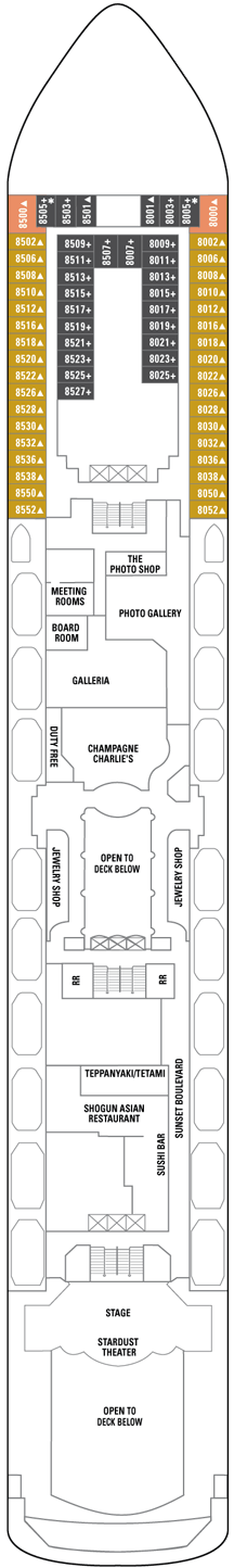 Norwegian Spirit Deck Plan Cabin Plan