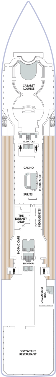 Azamara Journey Deck plan & cabin plan