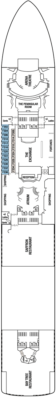 ventura cruise ship cabin plan