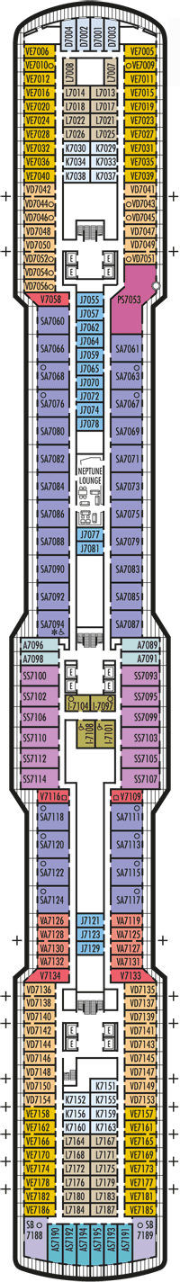 Deck plan M/S Koningsdam from 09/05/2016