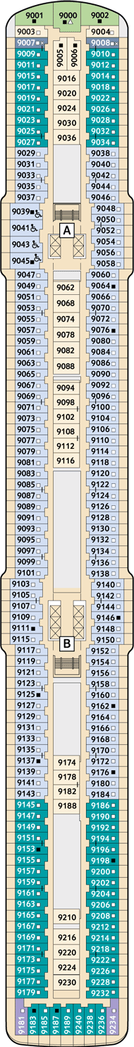 Deckplan Mein Schiff 5 als Vollbild