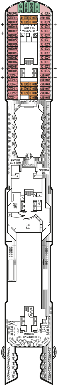 Deck plan M/S Koningsdam from 09/05/2016