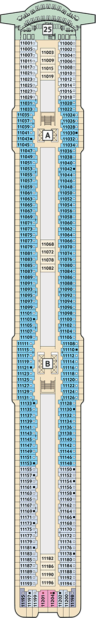 Mein Schiff 1 Deck Plan Cabin Plan