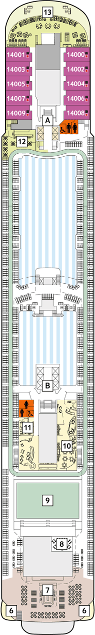 Deck Plan Mein Schiff 3 On Full Screen