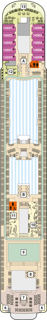 Deckplan Mein Schiff 4 Als Vollbild