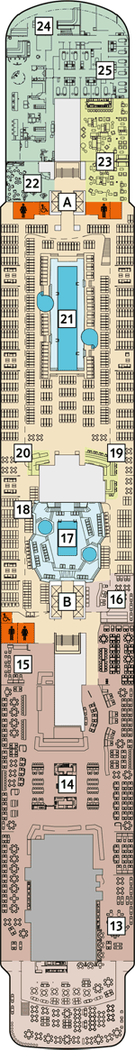 Mein Schiff 1 Deck Plan Cabin Plan