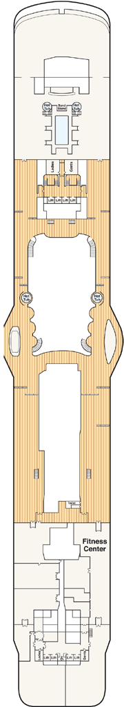 Majestic Princess Deck plan & cabin plan from 07/12/2016 before 24/02/2018