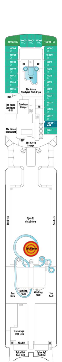 Norwegian Epic Deck Plan Cabin Plan