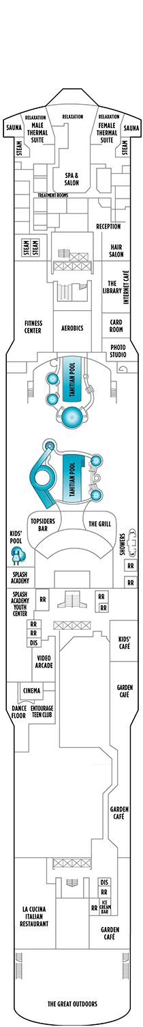 Norwegian Gem Deck Plan Cabin Plan