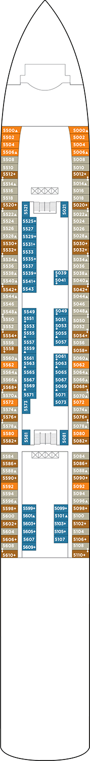 Norwegian Jade Deck Plan Cabin Plan