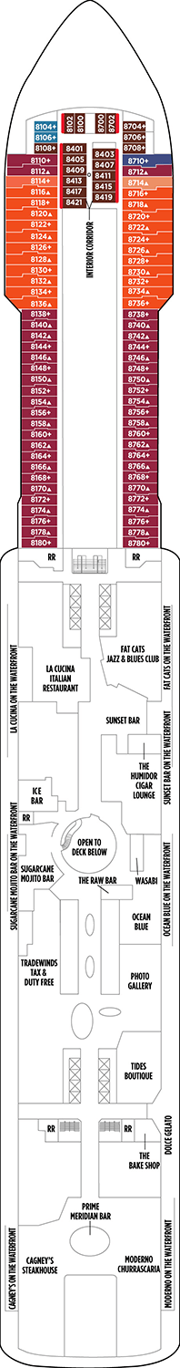 Norwegian Jewel Deck Plan And Cabin Plan 7688