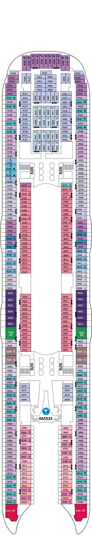 Allure Of The Seas Deck Plan Allure Of The Seas Deck Plans