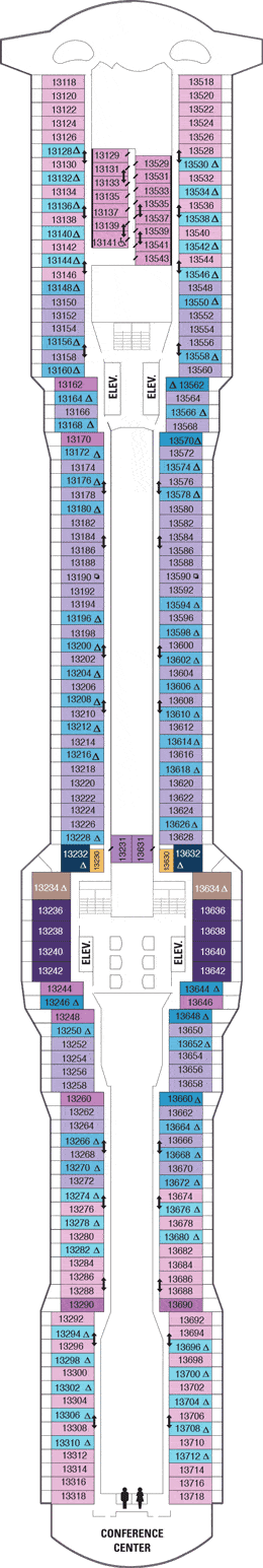 Anthem Of The Seas Deck Plan Cabin Plan