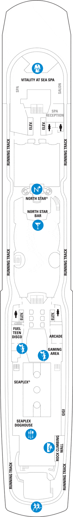 Anthem Of The Seas Deck Plan And Cabin Plan 