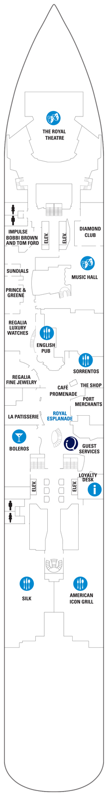 Anthem Of The Seas Deck Plan And Cabin Plan 4249