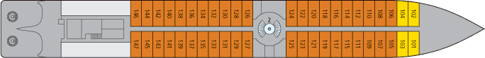 A-ROSA Riva Deck 1