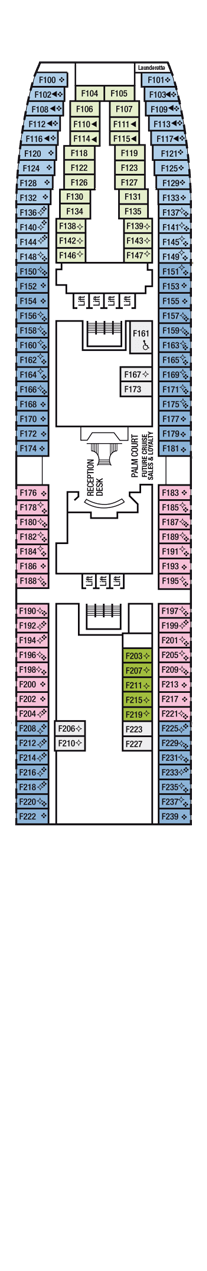 Aurora Deck Plan & Cabin Plan