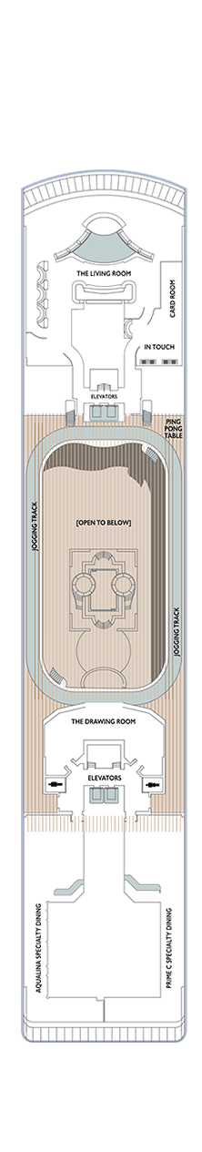 Azamara Pursuit Deck plan & cabin plan