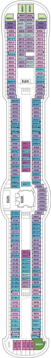 Brilliance Of The Seas Deckplan Kabinen Plan Ab 05042018