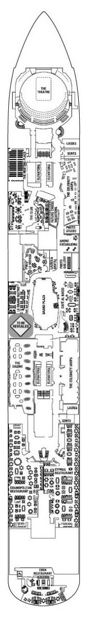 Celebrity Beyond Deck plan & cabin plan