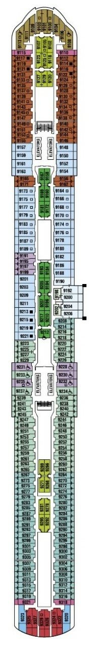 Celebrity Beyond Deck plan & cabin plan