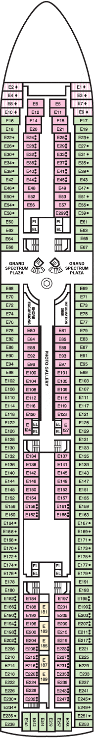 Carnival Fantasy Empress-Deck