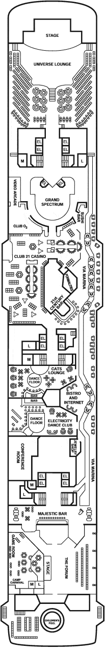 Carnival Fantasy Promenade-Deck