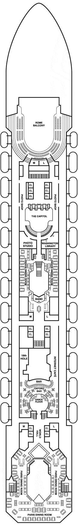 Deckplan Carnival Victory Als Vollbild