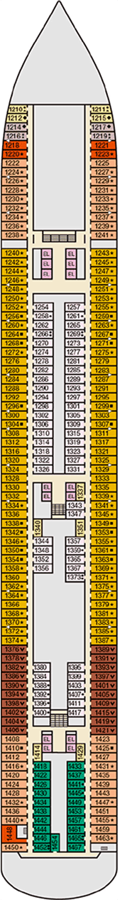 Deck Plan Carnival Magic On Full Screen