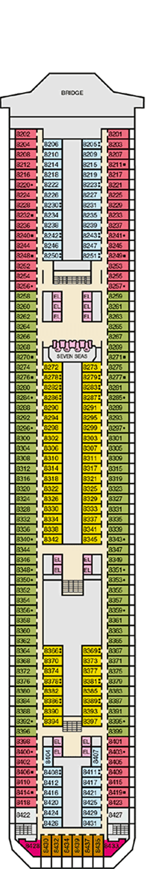 Carnival Victory Deckplan Kabinen Plan