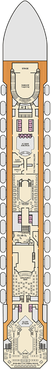 Carnival Valor Deck plan & cabin plan