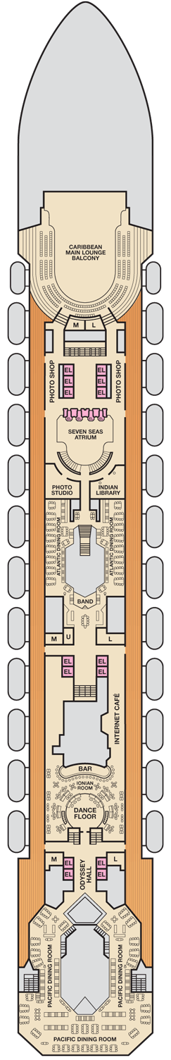 Deckplan Carnival Victory Als Vollbild