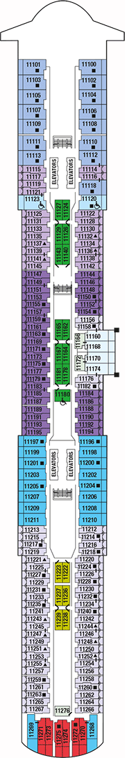 Celebrity Edge Deck Plan & Cabin Plan