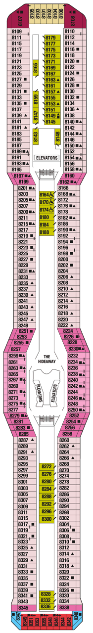 celebrity reflection deck plan