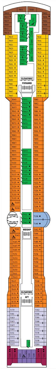 Celebrity Millennium Deck plan &amp; cabin plan