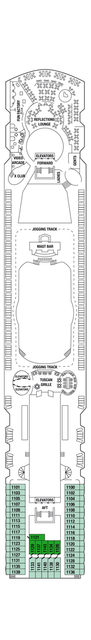 6143 Celebrity Constellation Deck Plans