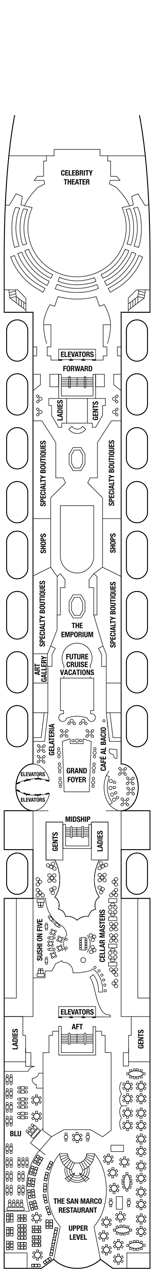 Celebrity Constellation Deck plan & cabin plan