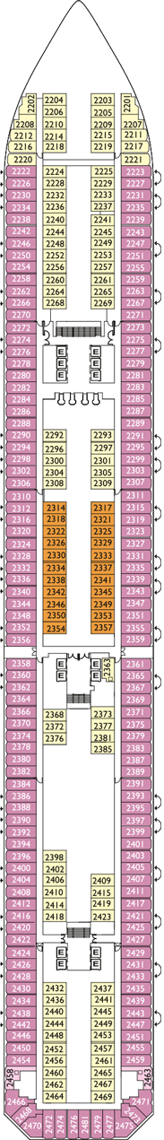 Costa Favolosa Deck Plan Cabin Plan Costa Favolosa Deck Plan Cabin Plan