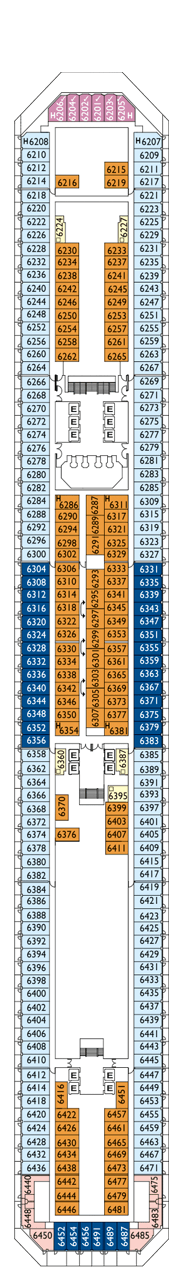 Costa Favolosa Deck Plan Cabin Plan Costa Favolosa Deck Plan Cabin Plan
