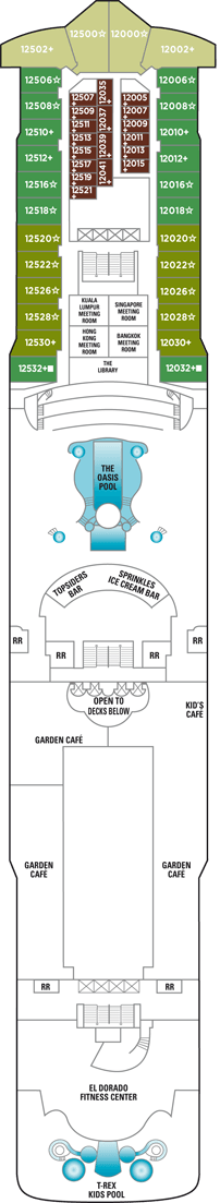 Norwegian Dawn Deck 12