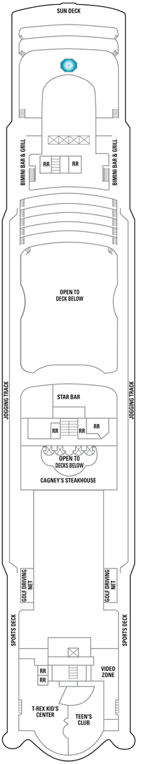 Norwegian Dawn Deck 13