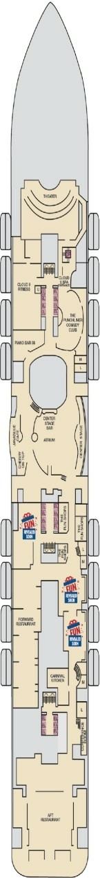 Carnival Celebration Deck Plan