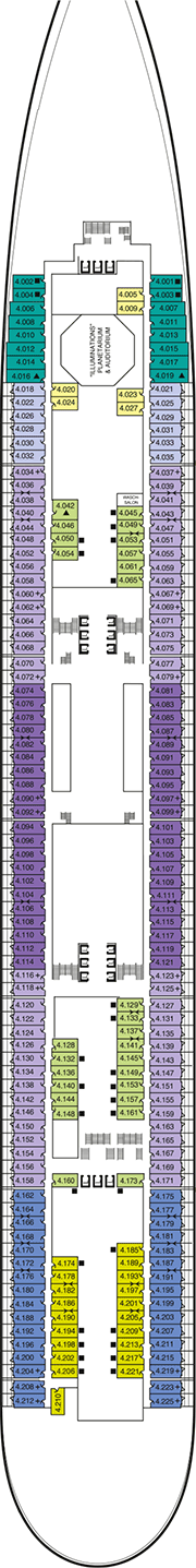 Queen Mary 2 Deck plan & cabin plan