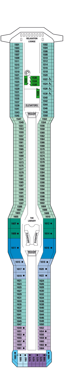 Deck Plans Celebrity Equinox - the hourglass hobby