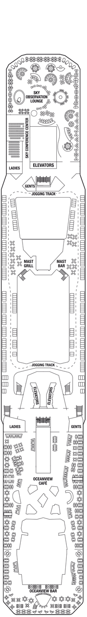 Celebrity Equinox Deck plan & cabin plan