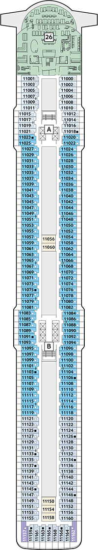 Mein Schiff 3 Deckplan Kabinen Plan