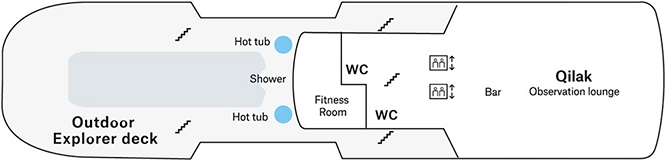 Fram Deck plan & cabin plan