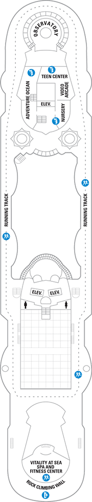 Grandeur of the Seas Deck plan & cabin plan