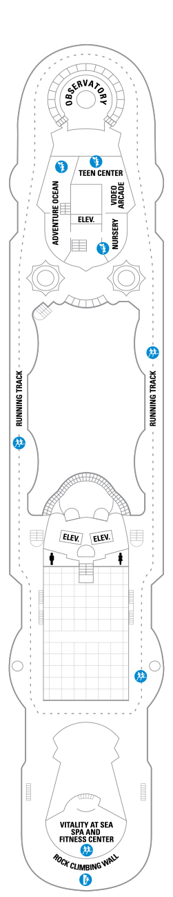 Grandeur of the Seas Deck plan & cabin plan